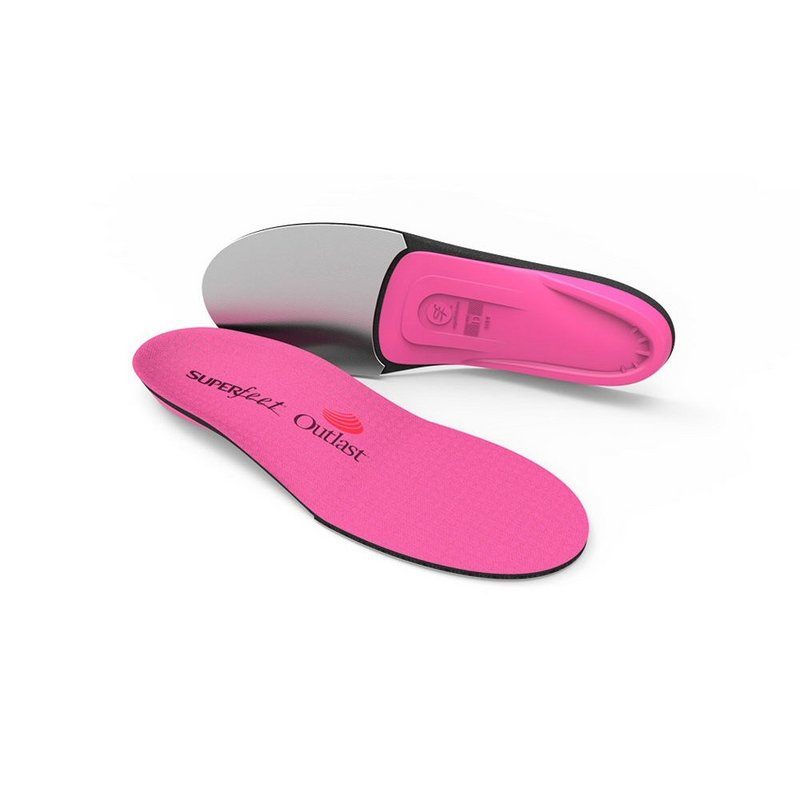 Women's hotPink Insoles--Size "E"