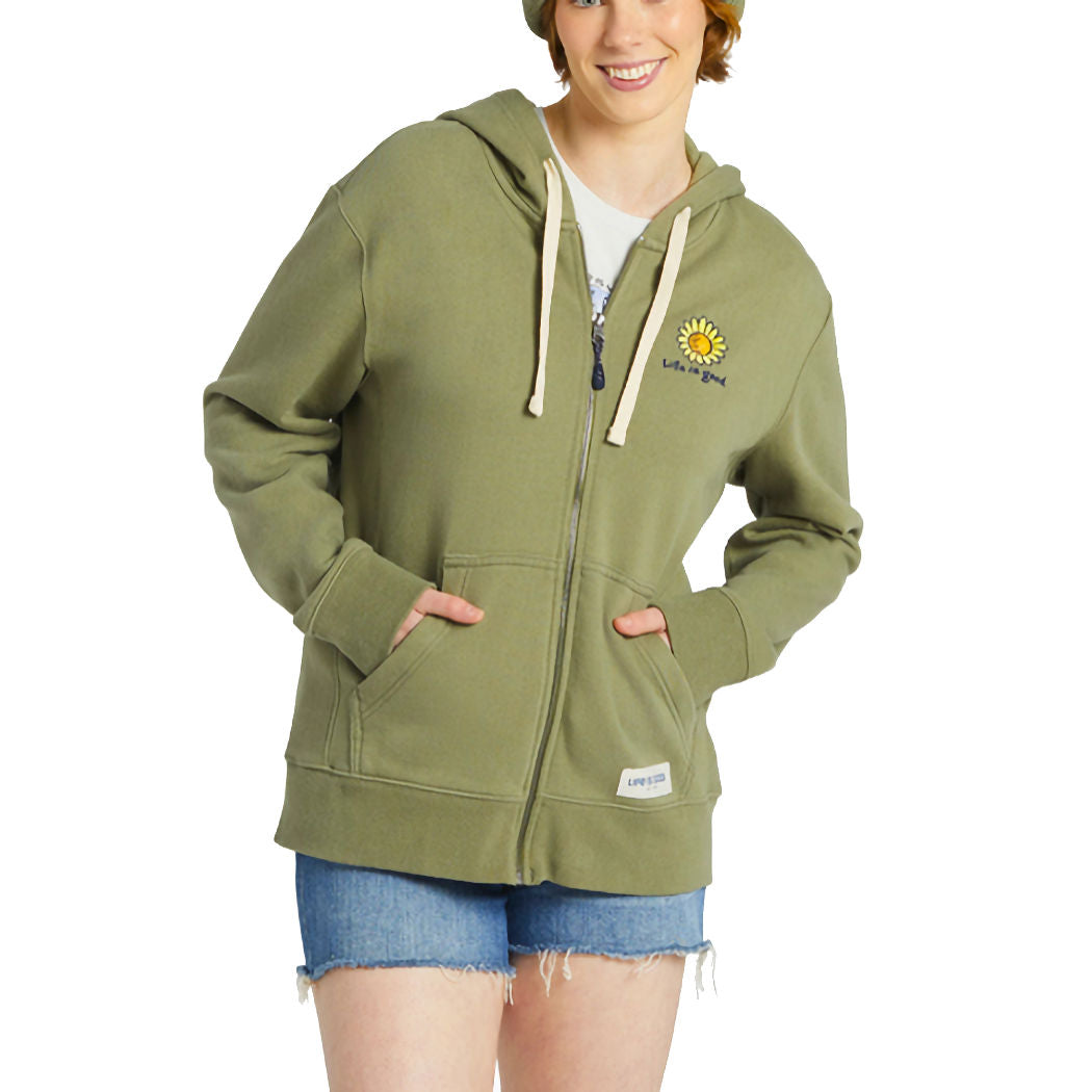 Women's Sunflower Simply True Fleece Zip Hoodie