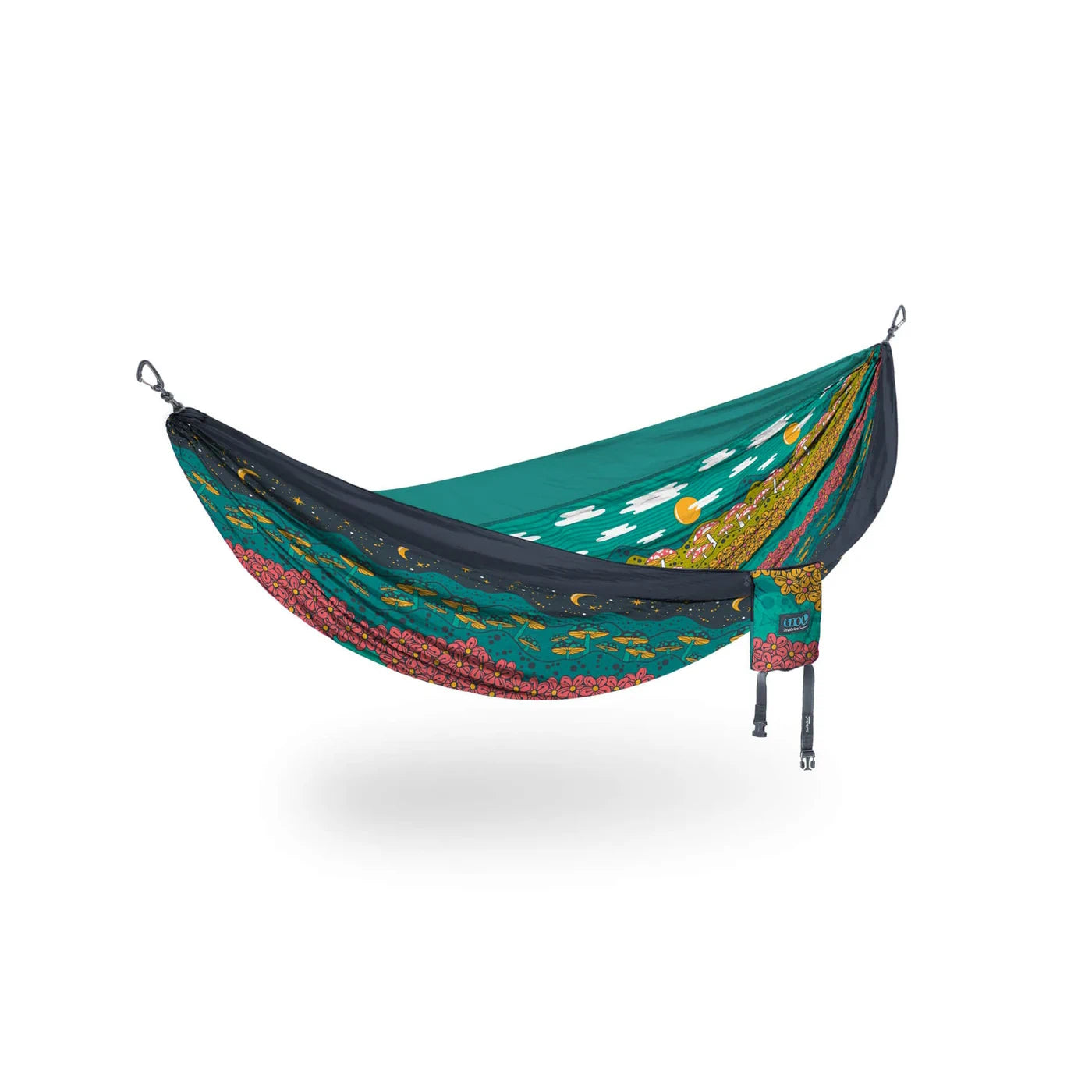 DoubleNest Lightweight Camping Hammock--Print