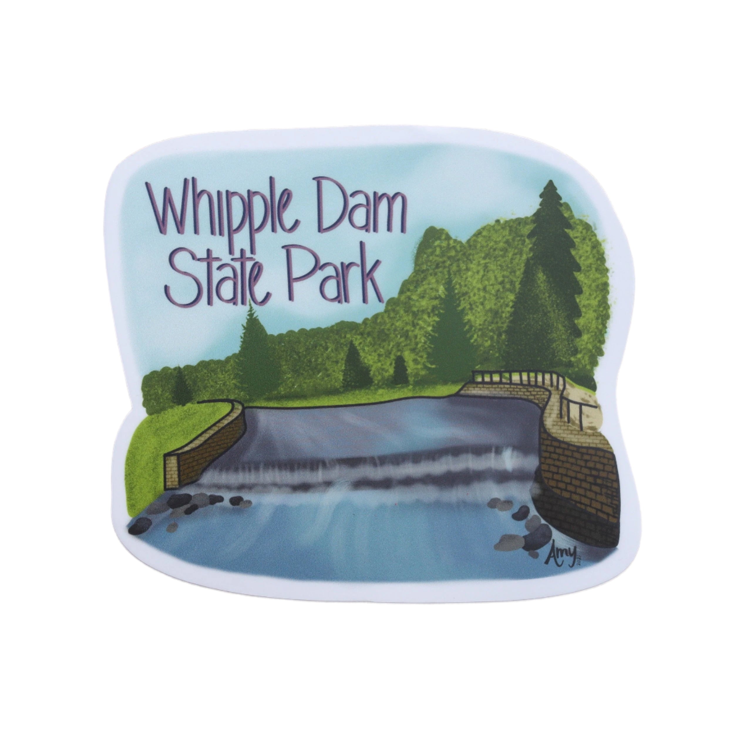 Whipple Dam Sticker