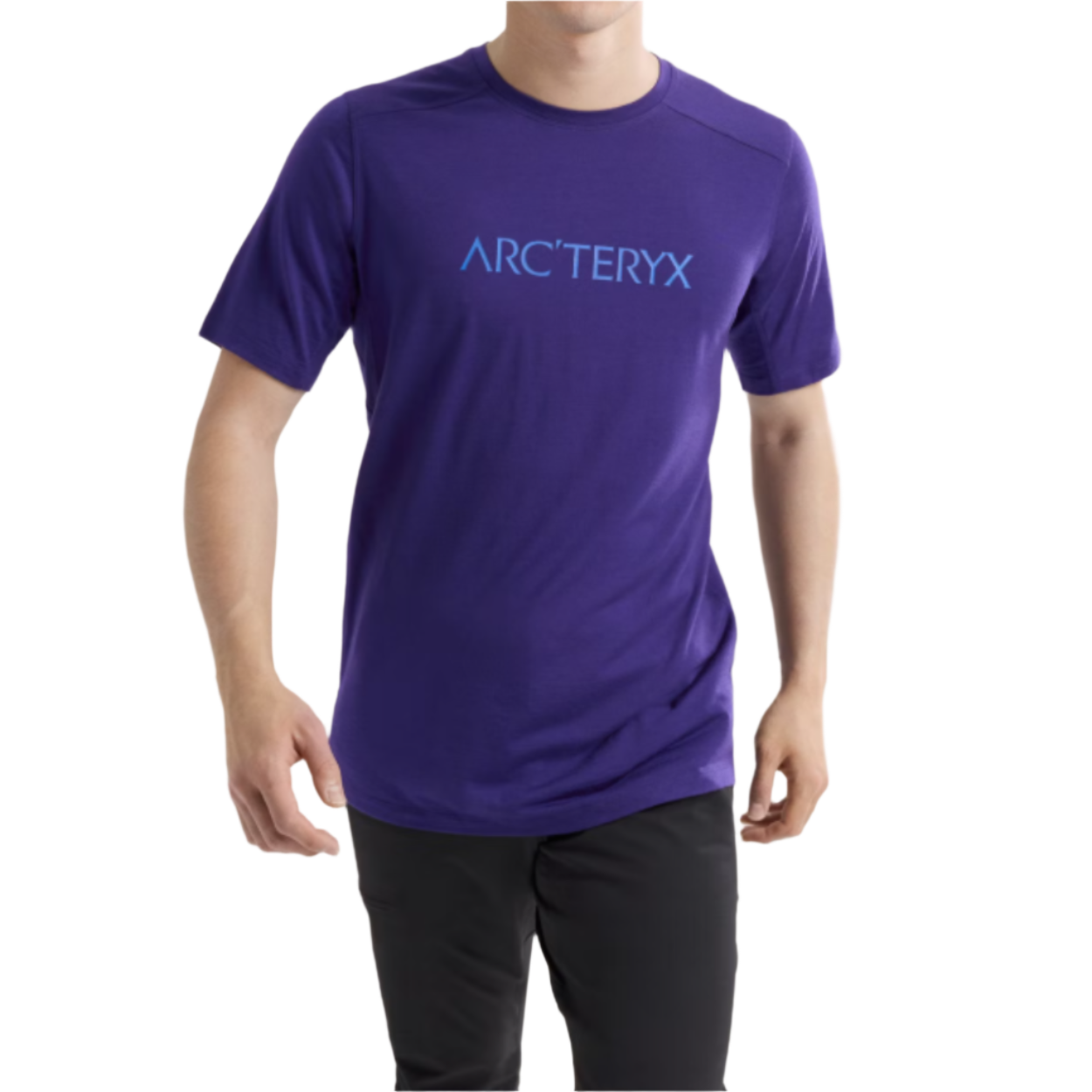 Men's Ionia Merino Wool Arc'Word Logo SS Shirt