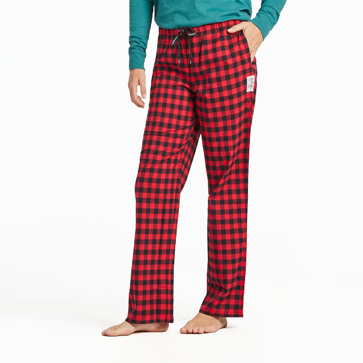 Men's Buffalo Check Pattern Classic Sleep Pant