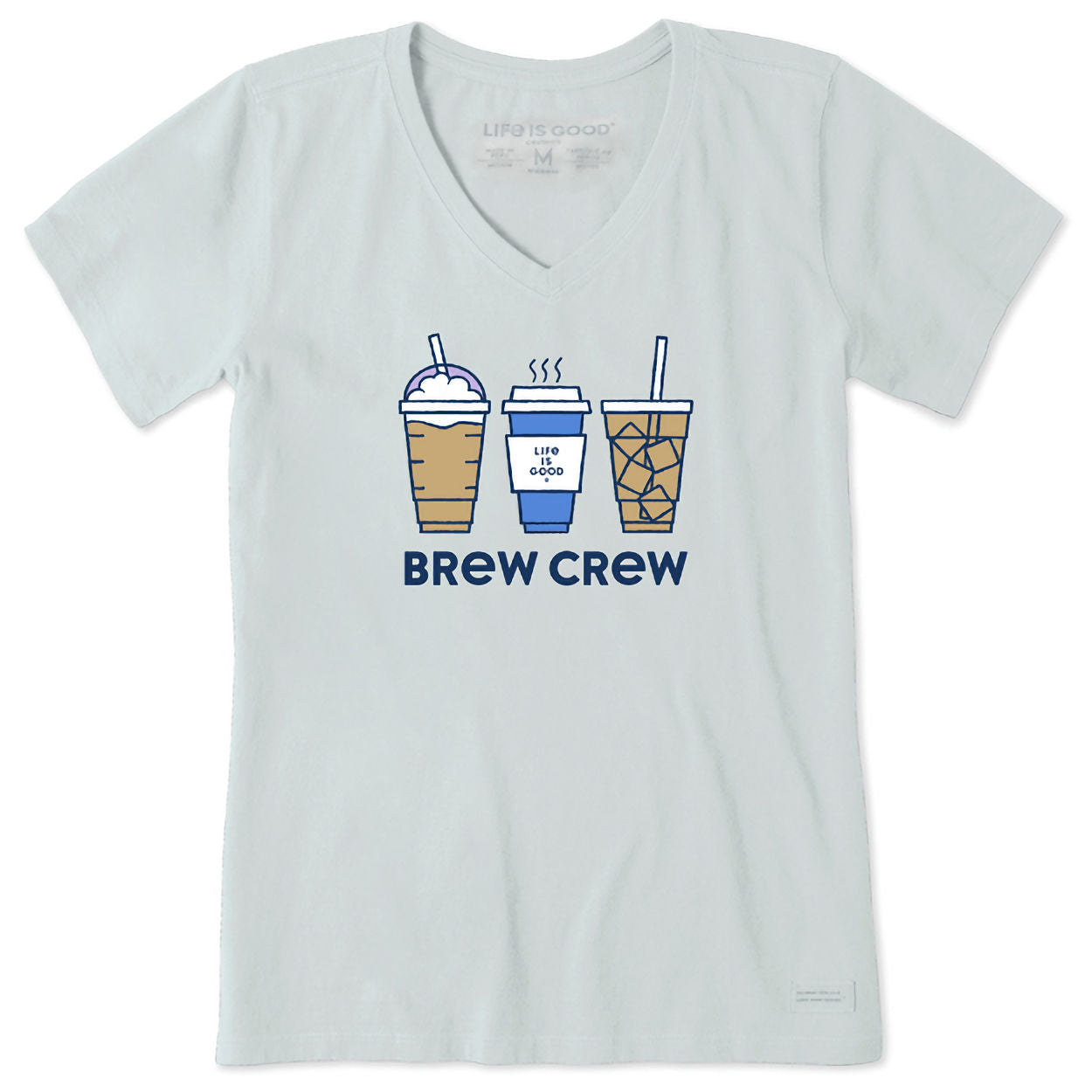 Women's Brew Crew Short Sleeve Crusher Vee Shirt