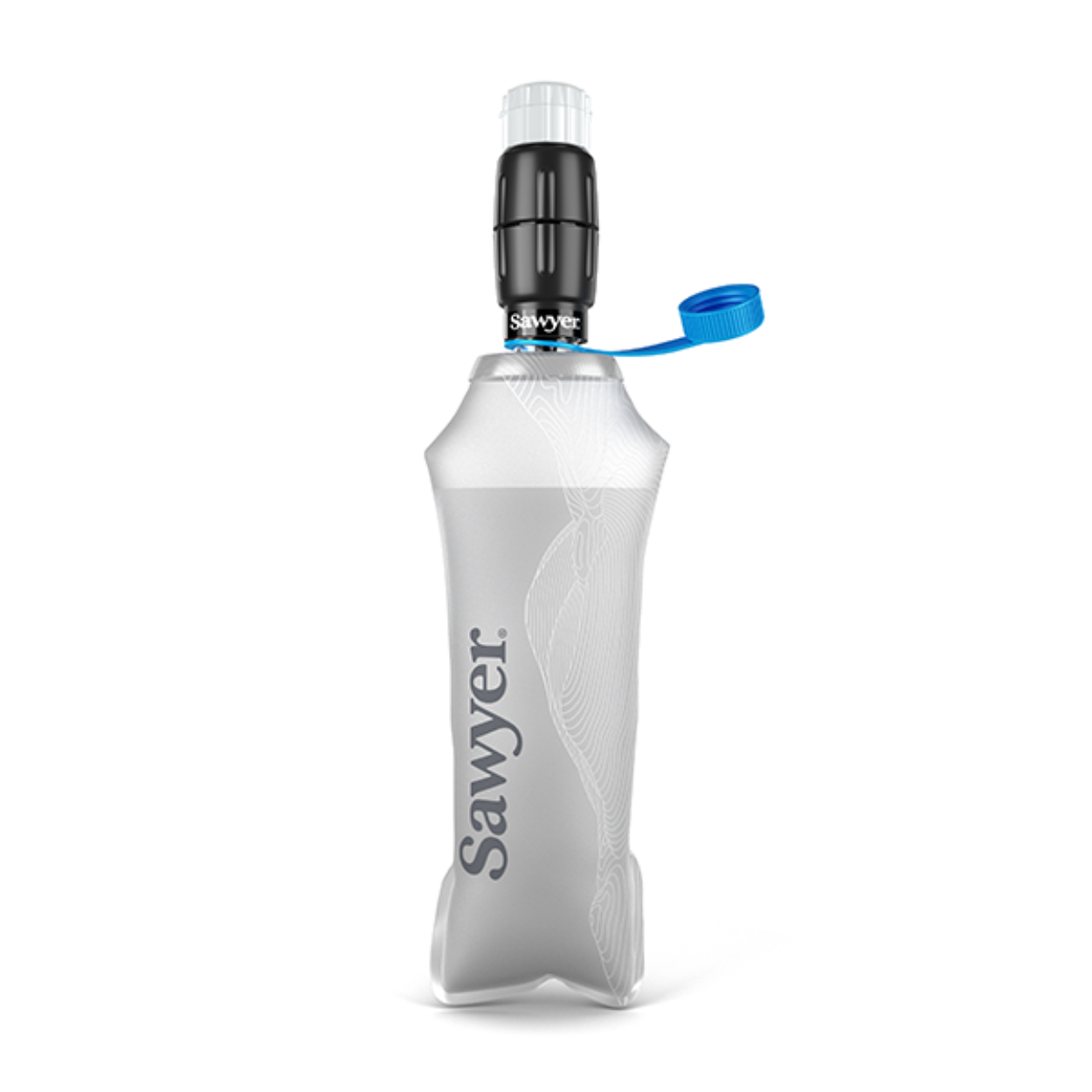 Micro Squeeze Water Filtration System w/ Cnoc Premium Bottle--1L