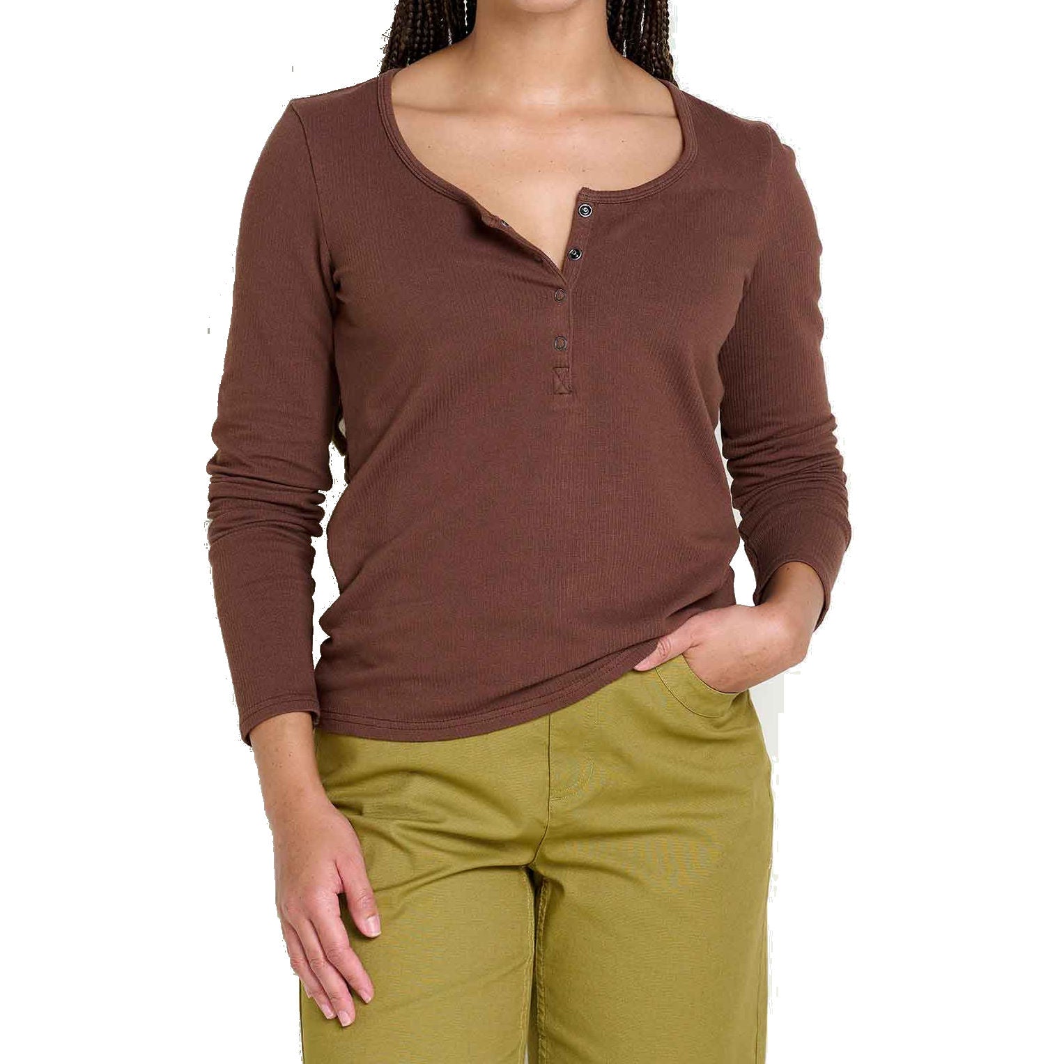 Women's Ponderosa LS Henley Shirt