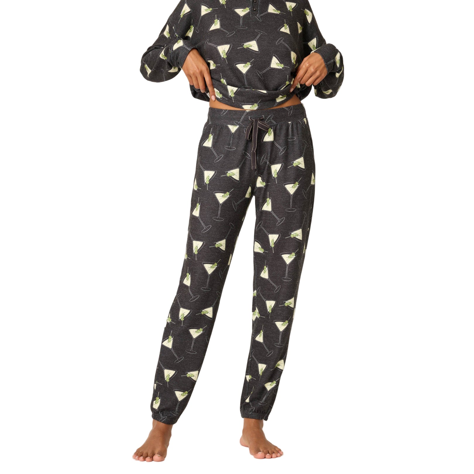 Women's Merrier With A Martini Banded Pants