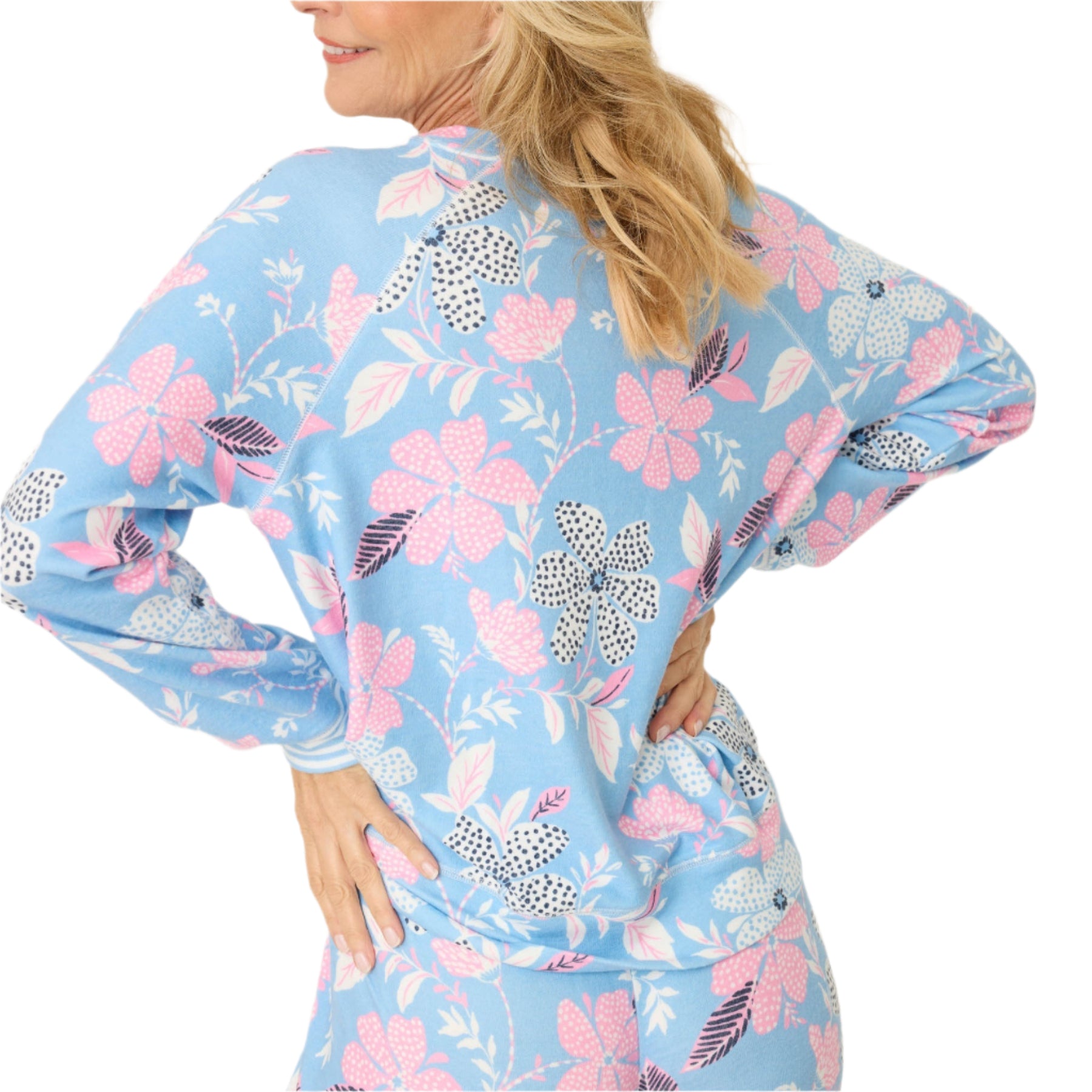 Women's Tropic Garden Long Sleeve Top