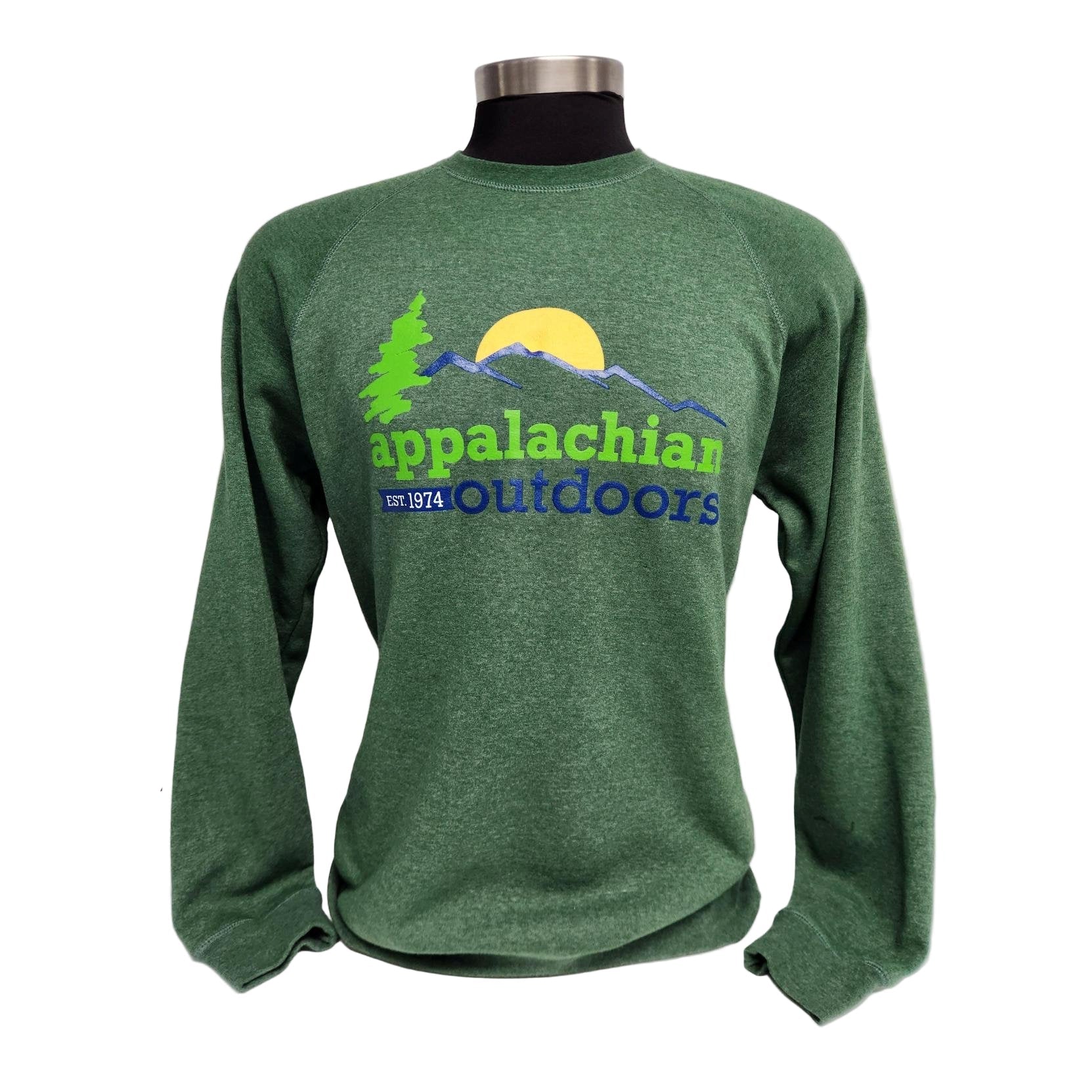 Unisex Logo Raglan Crew Sweatshirt