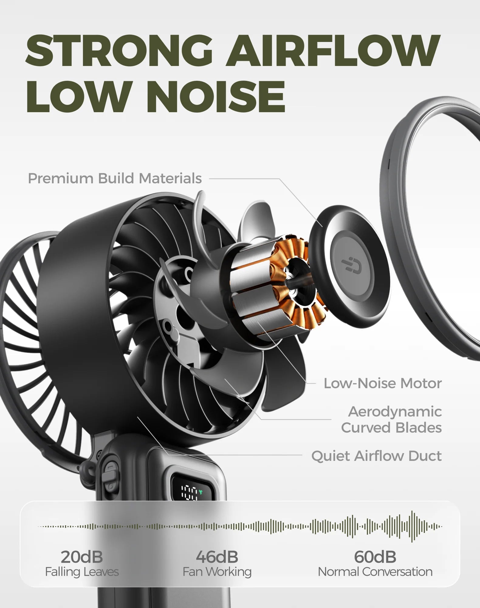 Turbo Wind Handheld Fan