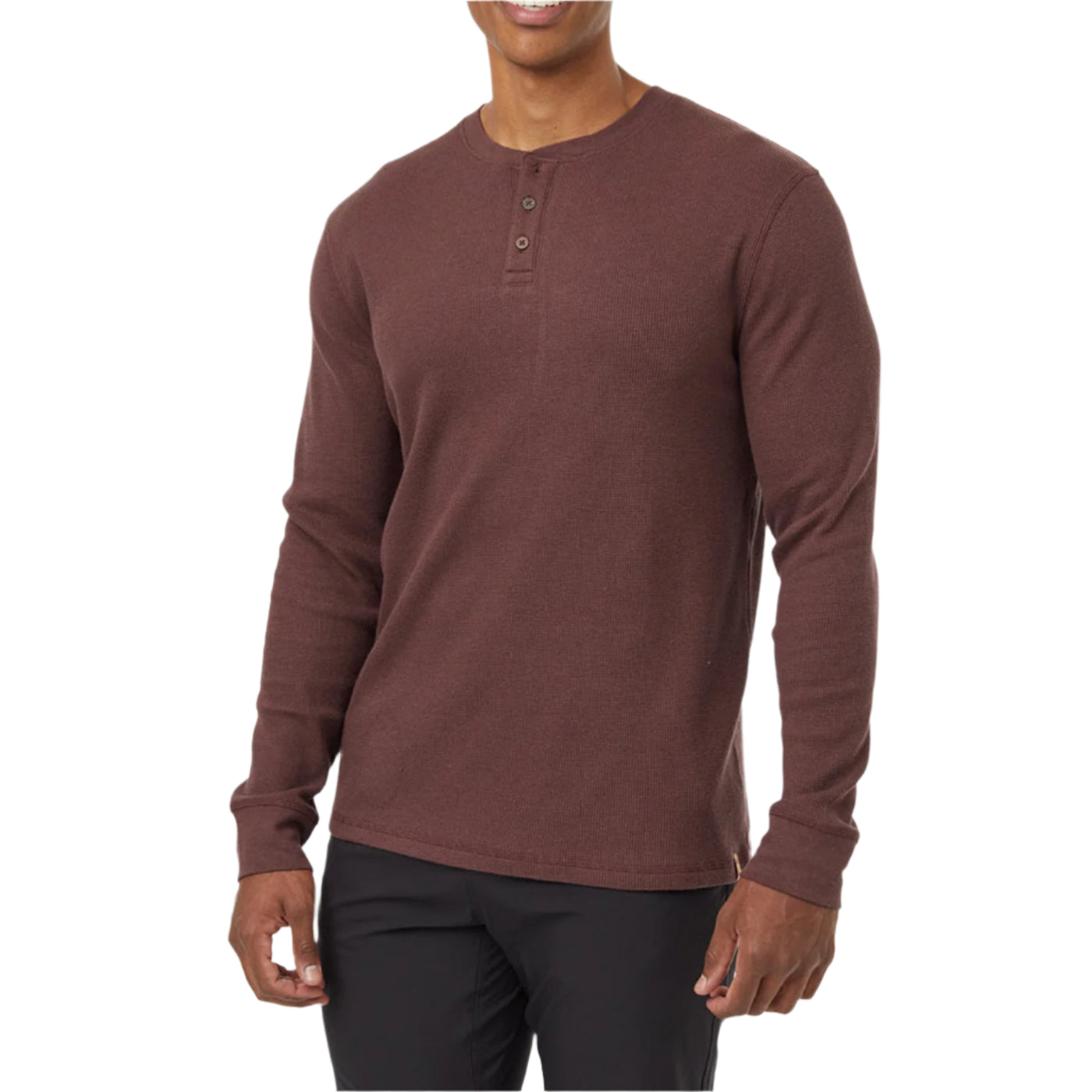 Men's TreeWaffle Henley Longsleeve Shirt