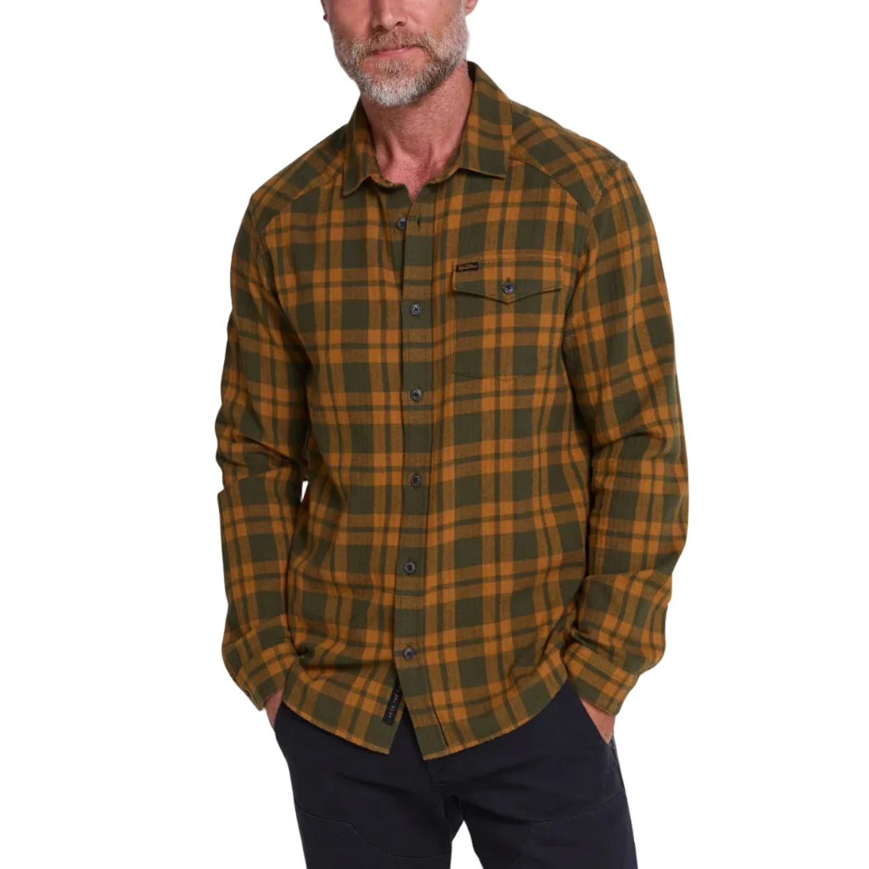 Men's La Grange Lightweight Flannel Buttondown Shirt