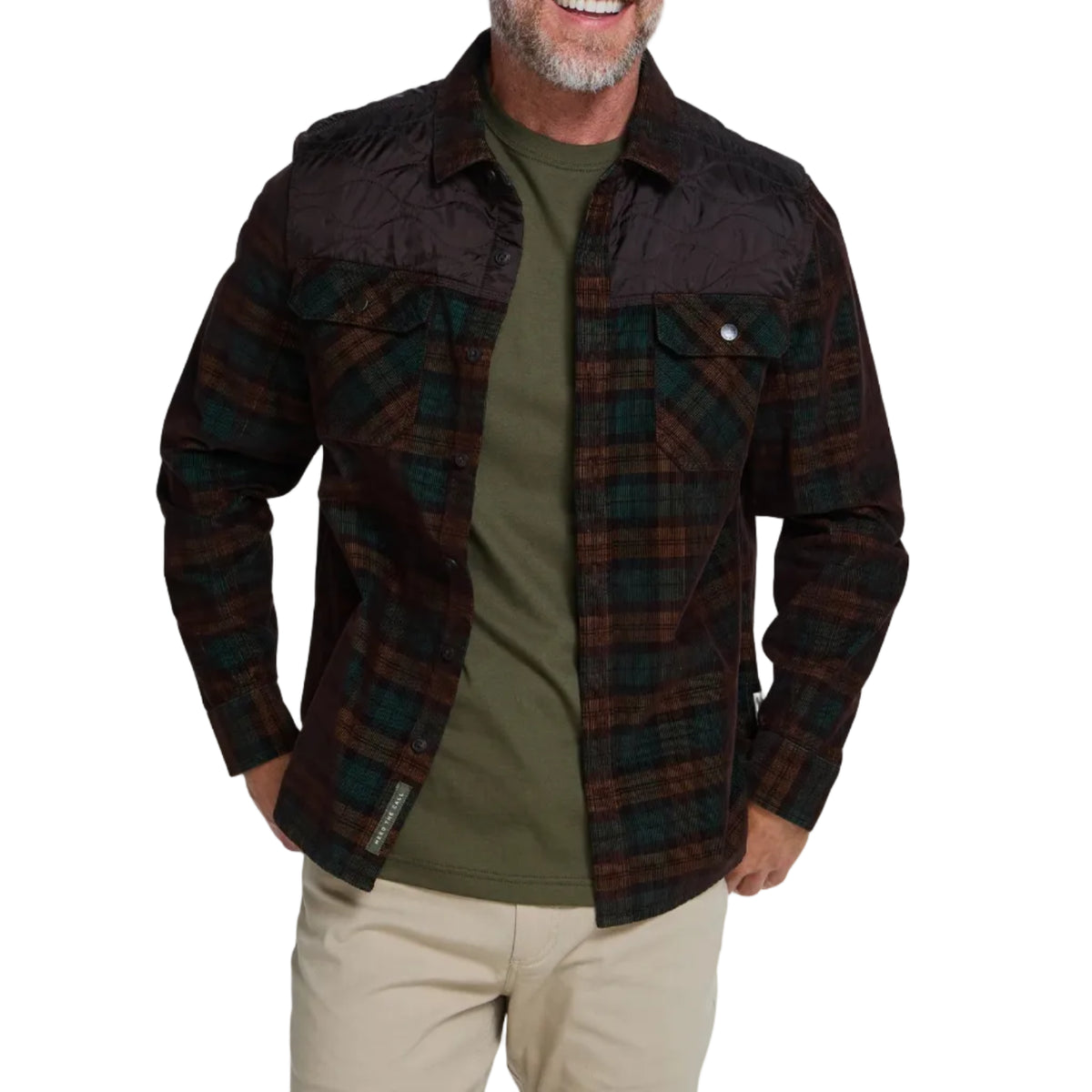 Men's Quintana Quilted Corduroy Shirt