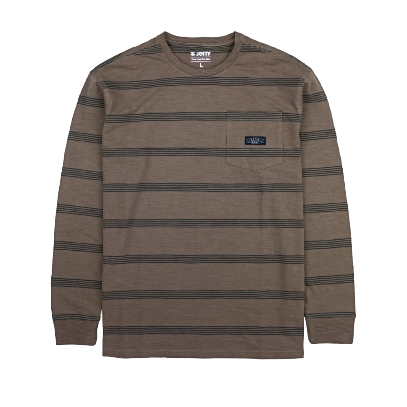 Men's Pehala Slub Long Sleeve Tee Shirt