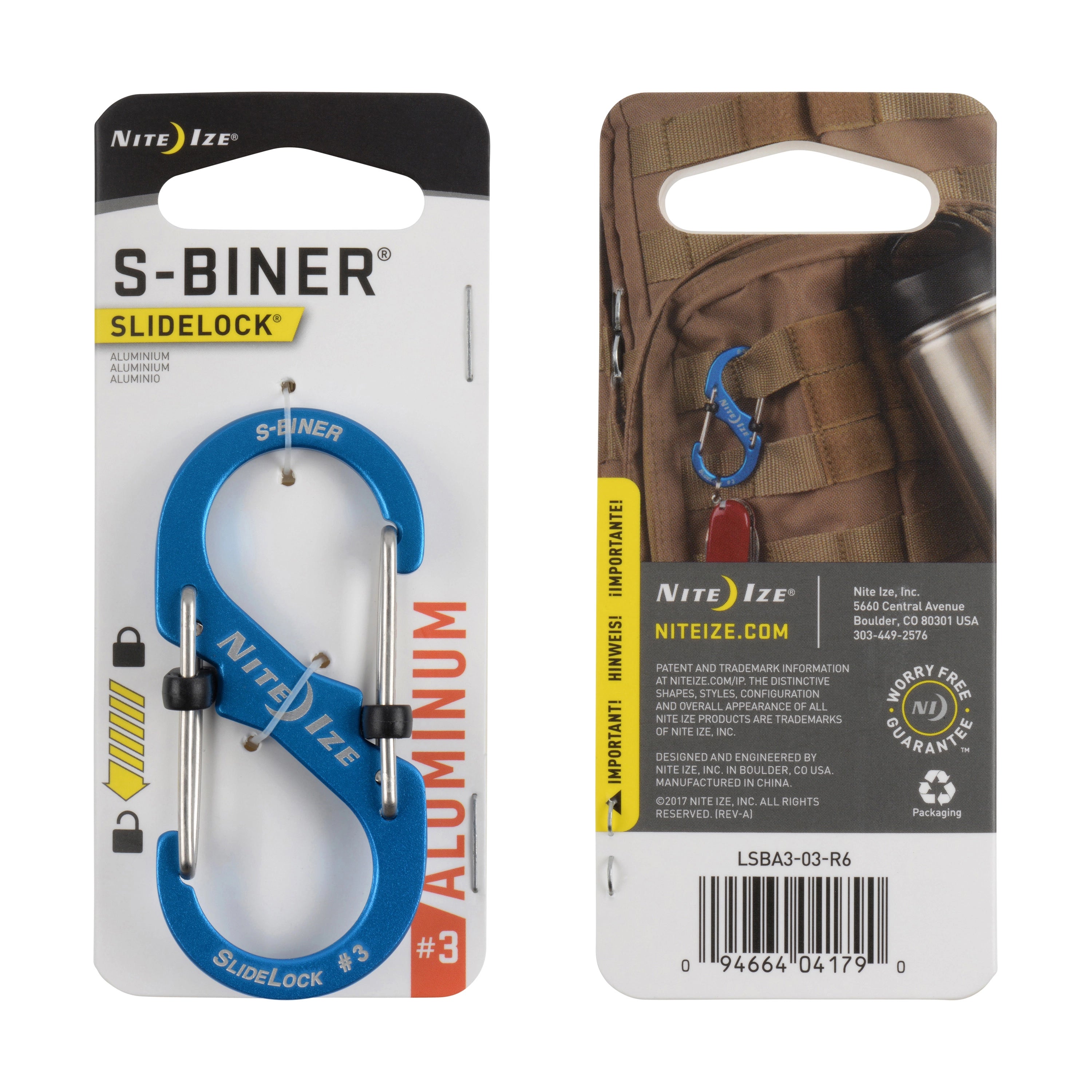 S-Biner SlideLock Aluminum #3