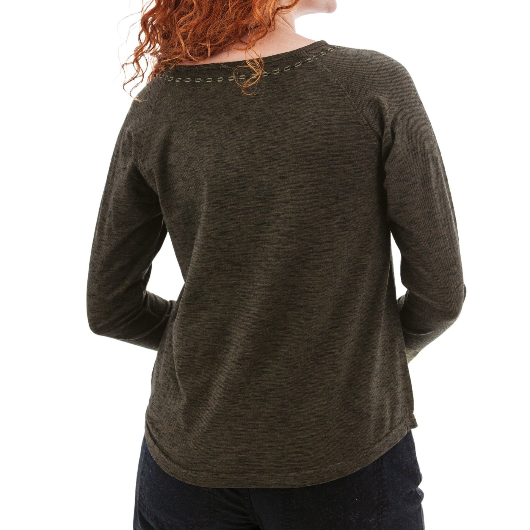 Women's Crispin Embroidered Raglan Top