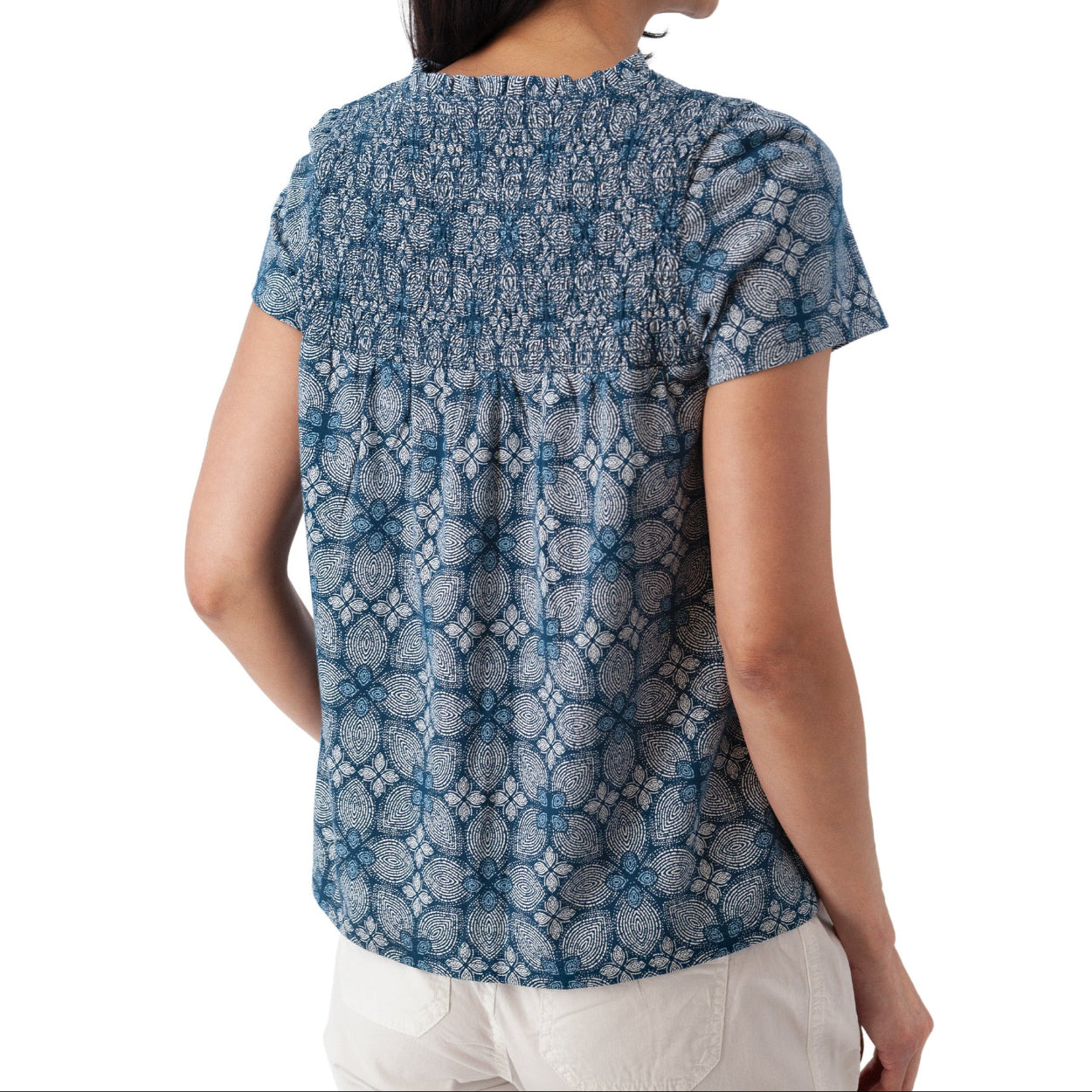 Women's Cottage Smocked Top