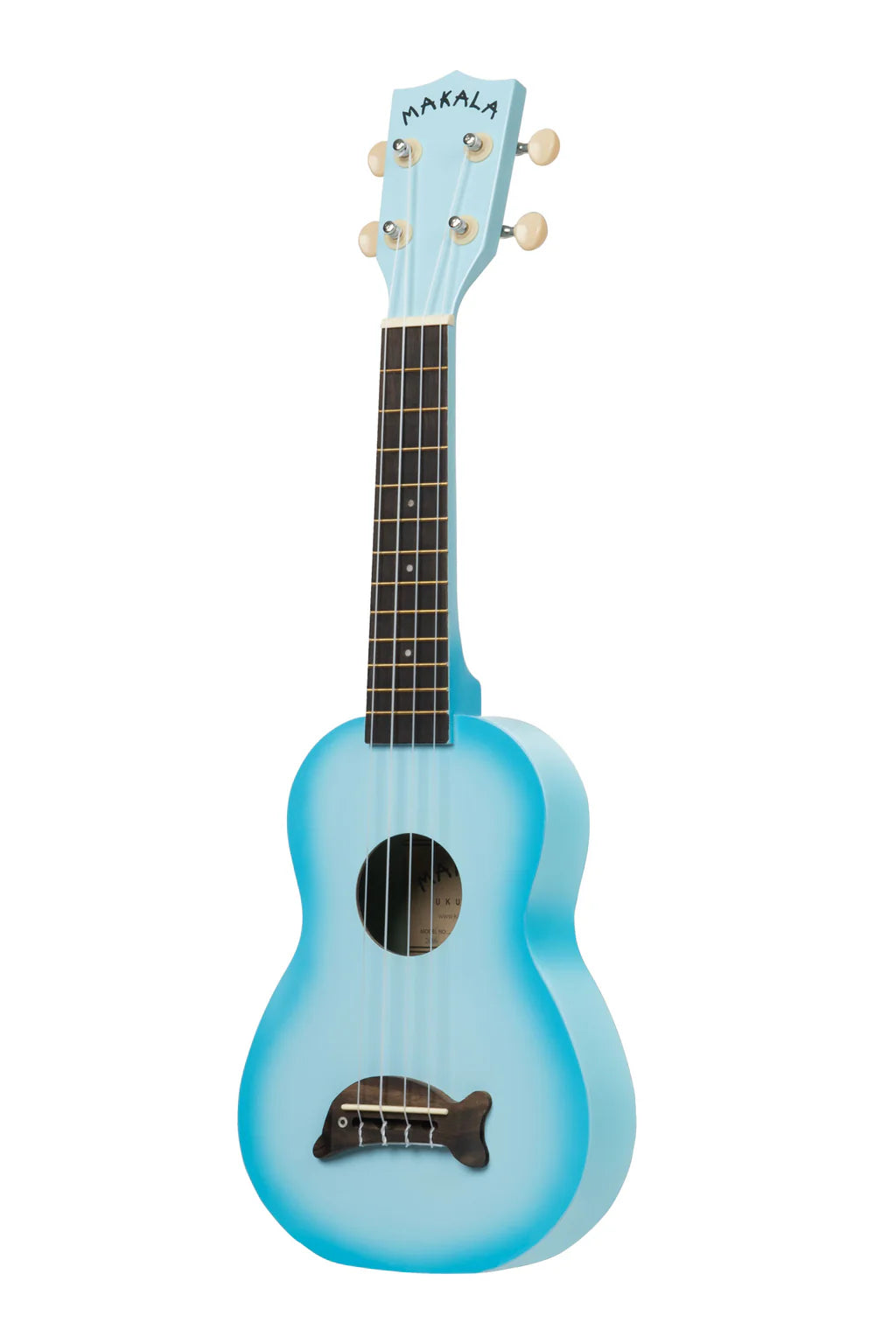 Red Burst Soprano Dolphin Ukulele