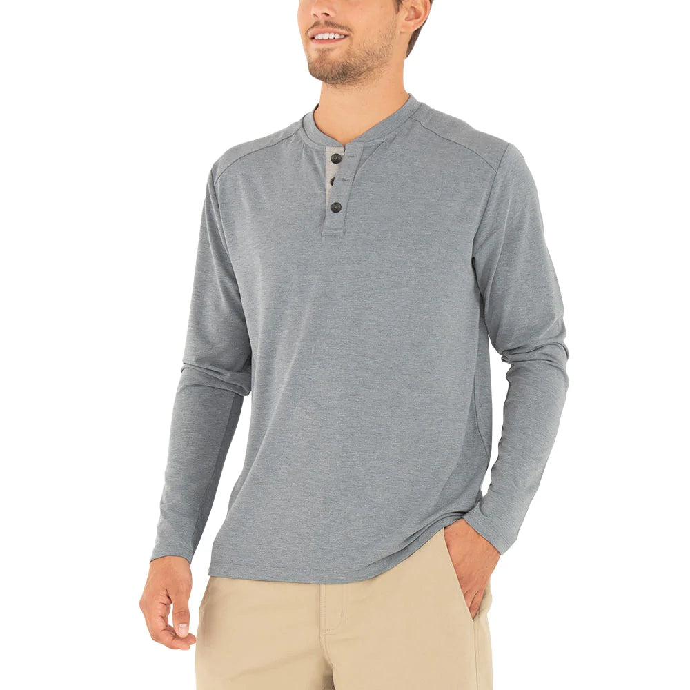 Men's Bamboo Flex Henley