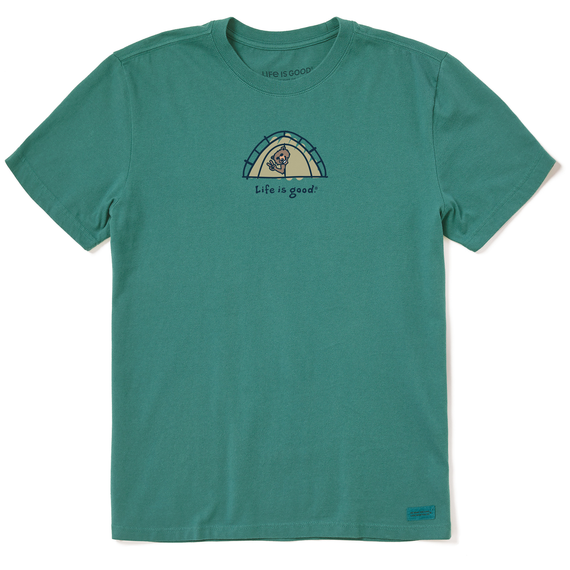 Men's Bear Tent Short Sleeve Crusher-LITE Tee Shirt