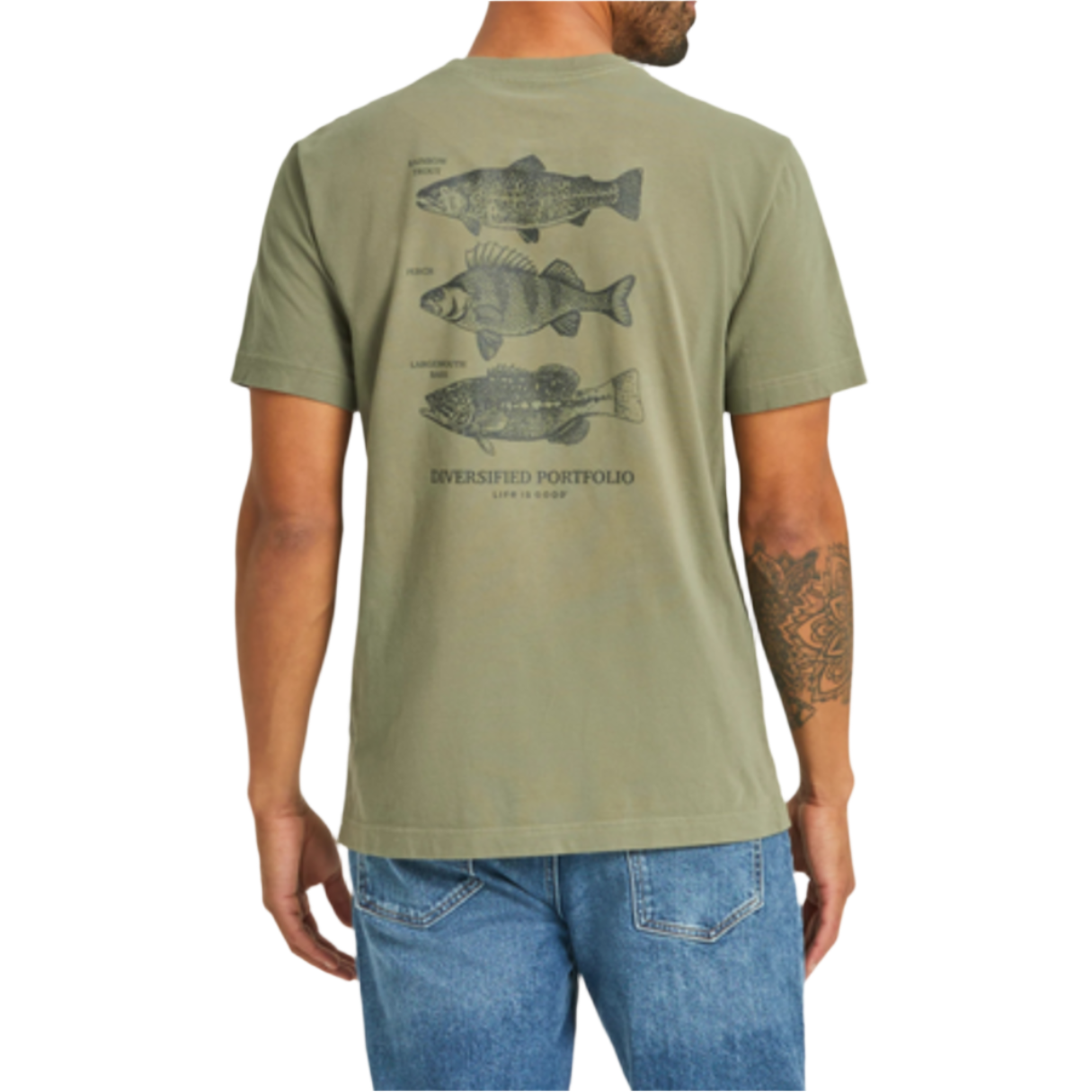 Men's Diversified Freshwater Catches Crusher Tee Shirt