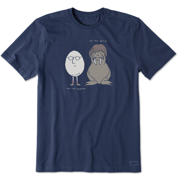 Men's I Am The Eggman Short Sleeve Crusher-LITE Tee