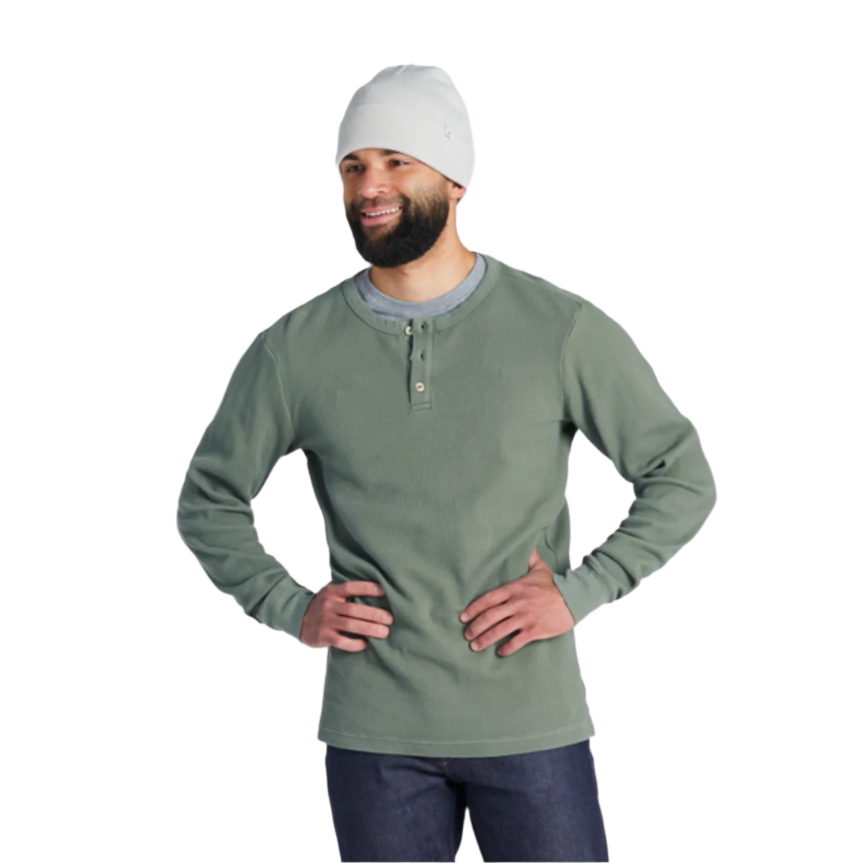 Men's Thermal Henley