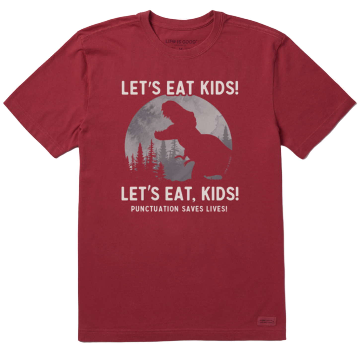 Men's Trex Eat Kids Short Sleeve Crusher Tee Shirt