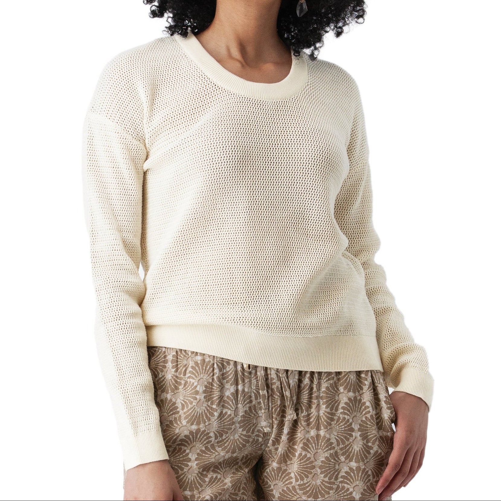 Women's Summer Breeze Open Knit Sweater