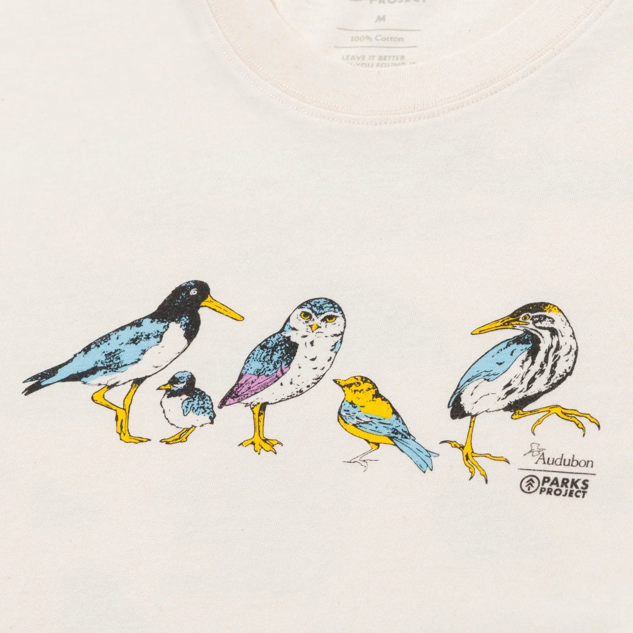 Unisex Parks Project x Audubon Bird Checklist Short Sleeve Tee Shirt