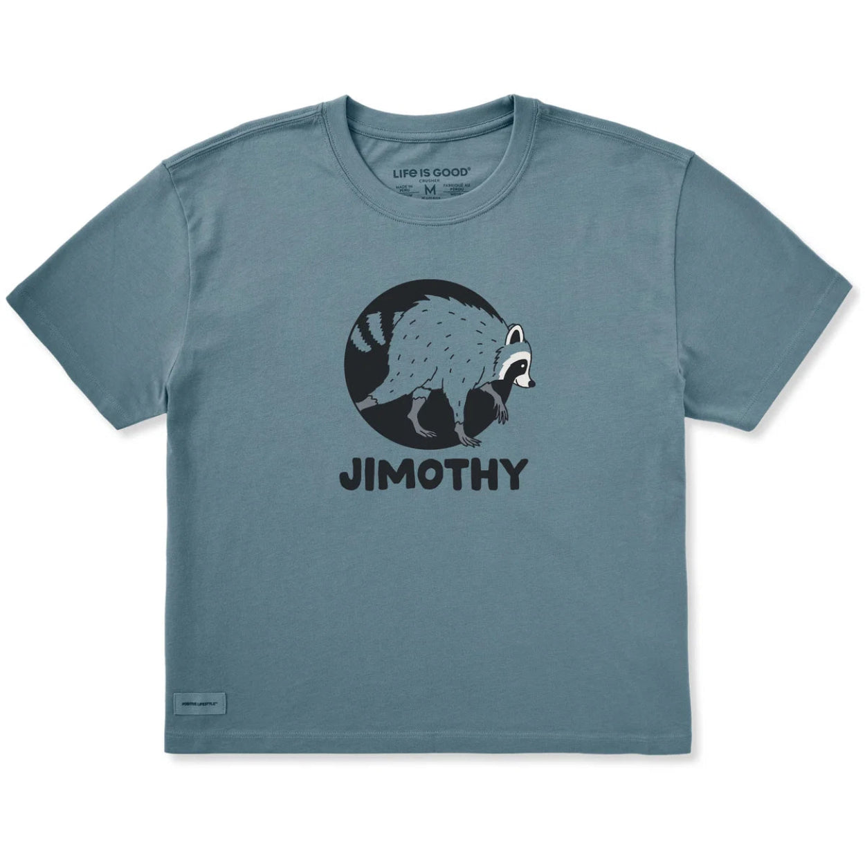 Women's Jimothy Short Sleeve Crusher Boxy Tee Shirt
