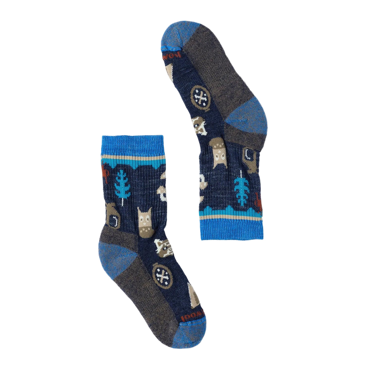 Kids' Hike Light Cushion Critter Cache Crew Socks