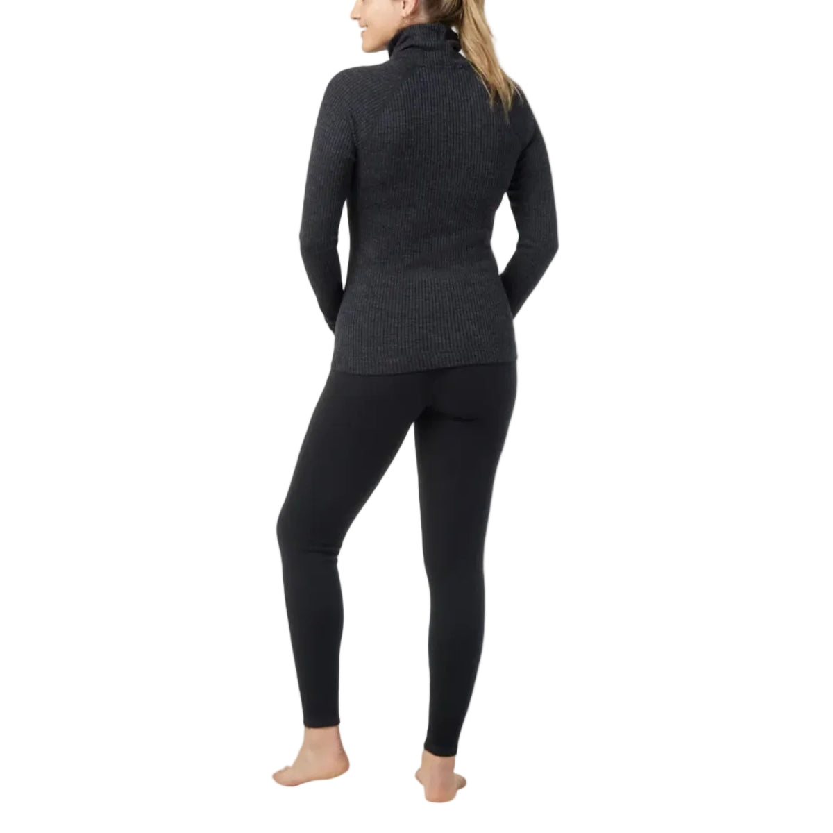 Women's Thermal Merino Rib Turtleneck Shirt
