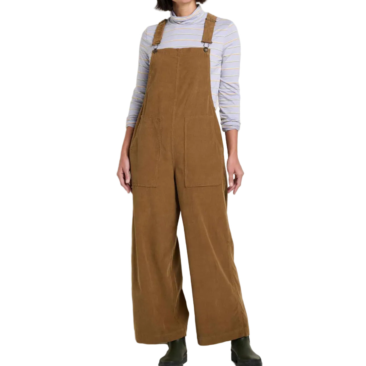 Women's Cattail Corduroy Wide Leg Overalls