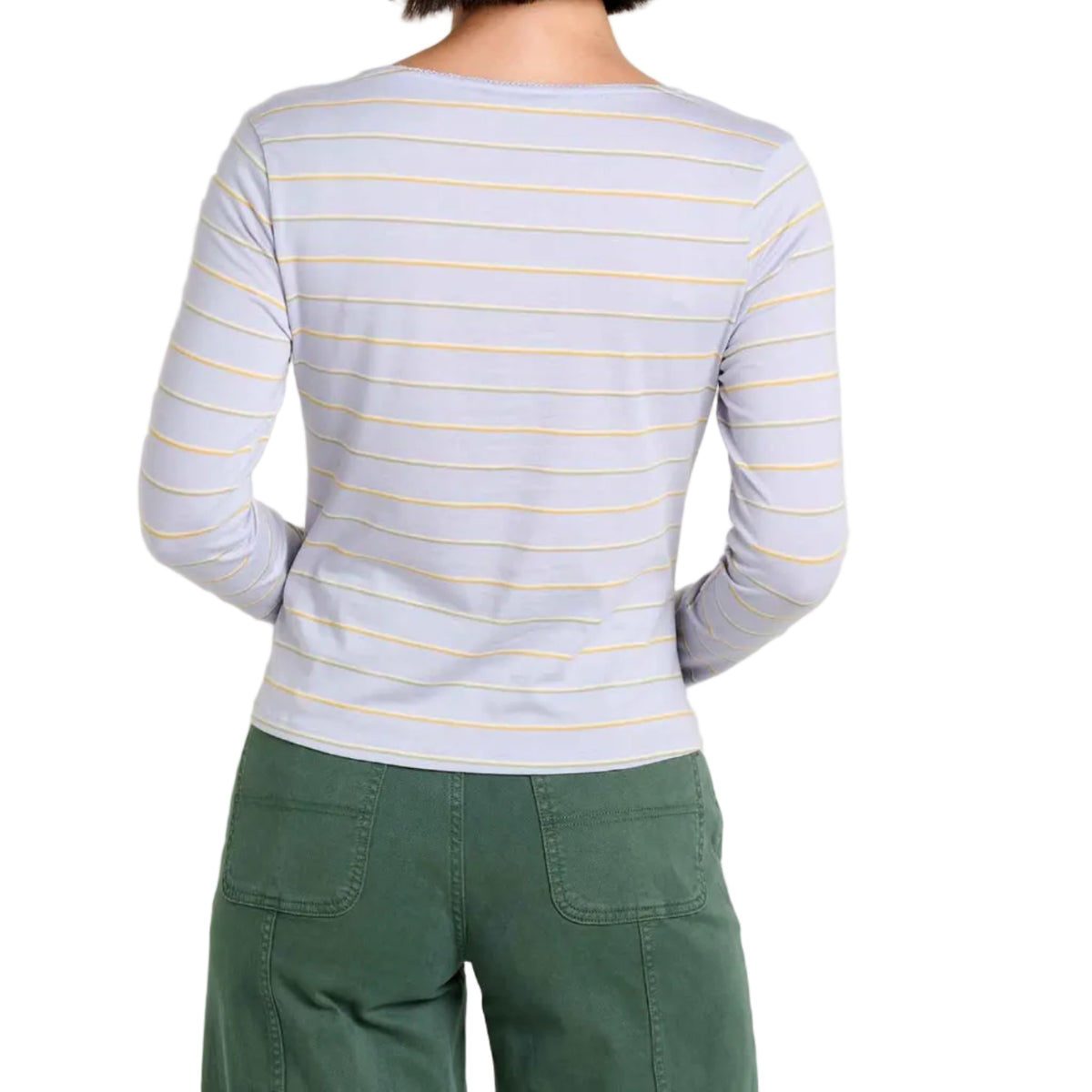 Women's Rosalie Long Sleeve Square Neck Tee Shirt