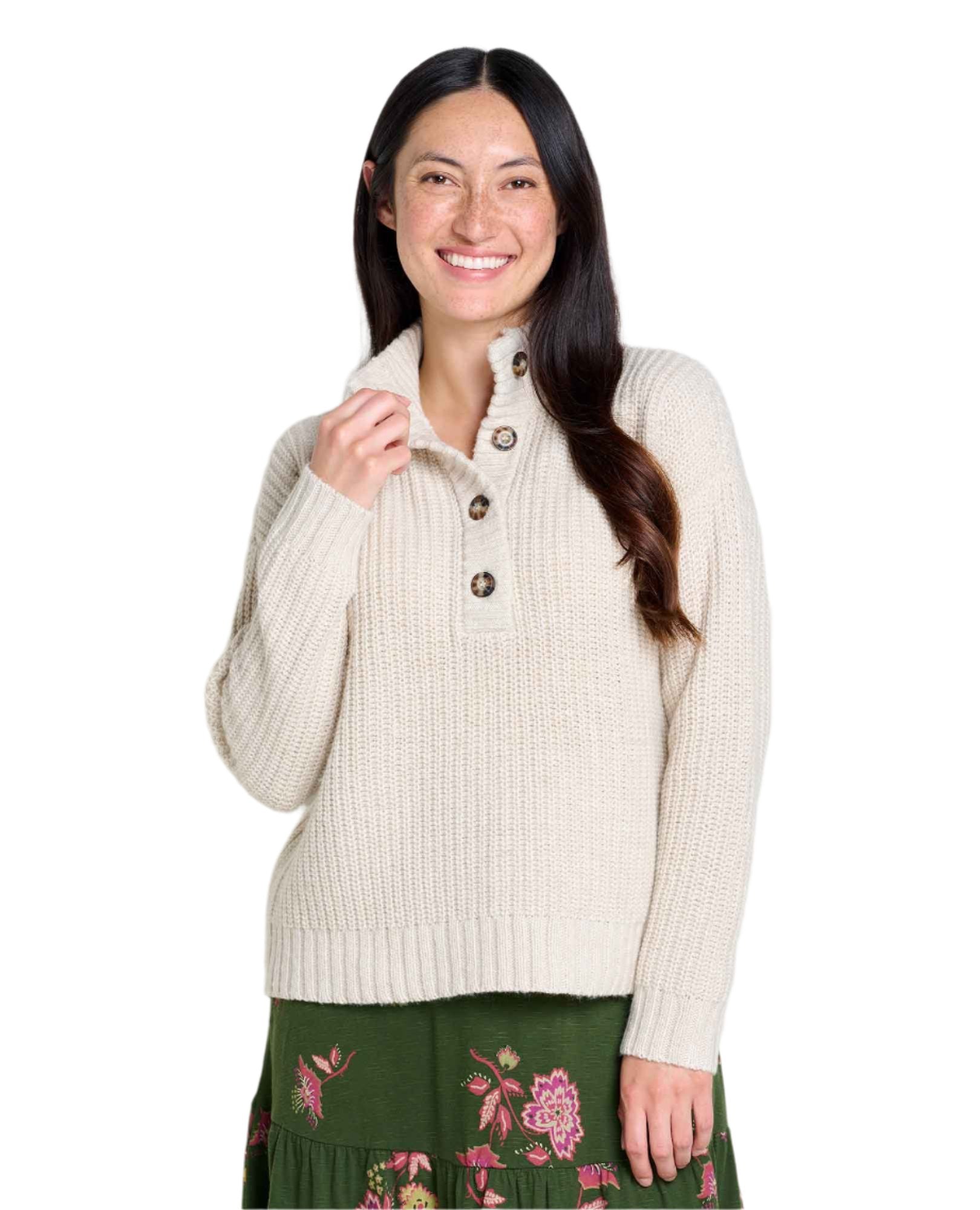 Moss Point Henley Sweater