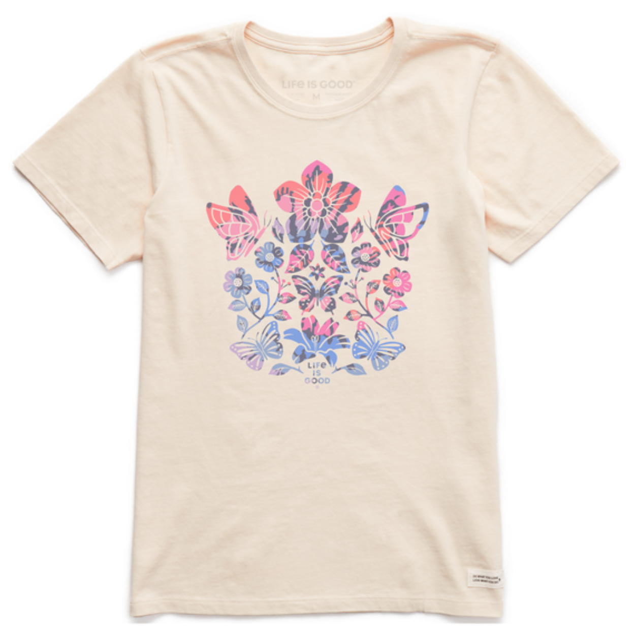 Women's Butterfly Garden Crusher-LITE Tee Shirt