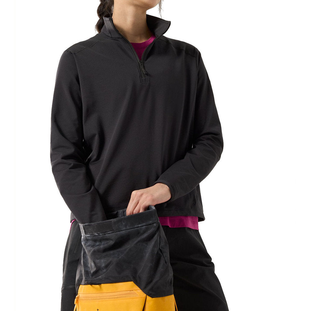 Women's Lightweight Zip Neck Sweater