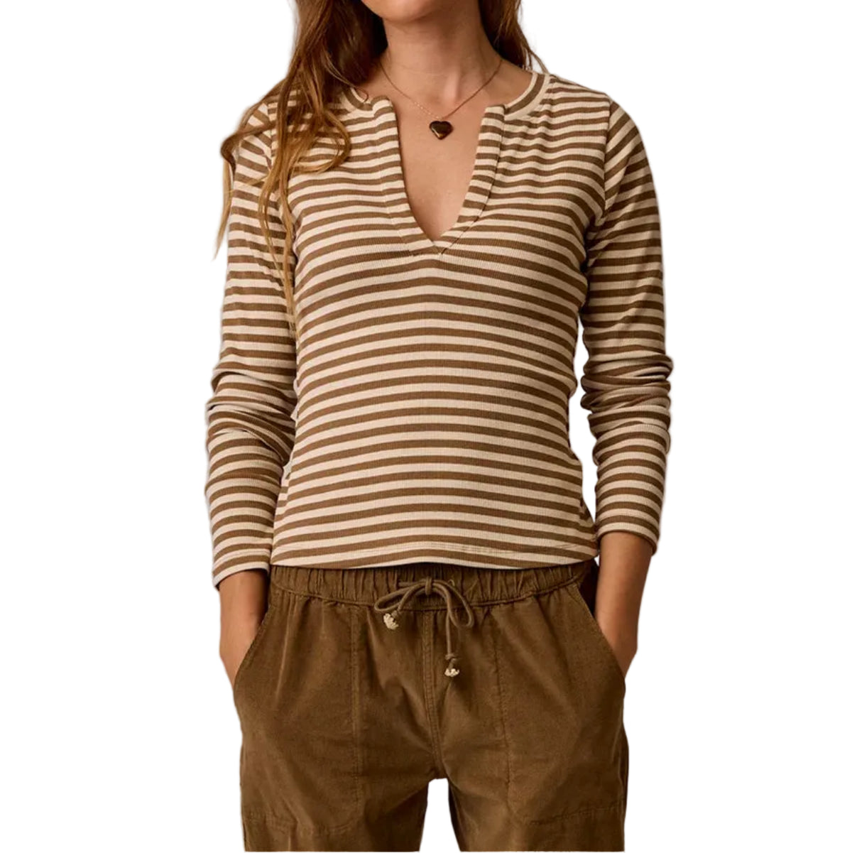 Women's Ever Henley Long Sleeve Shirt