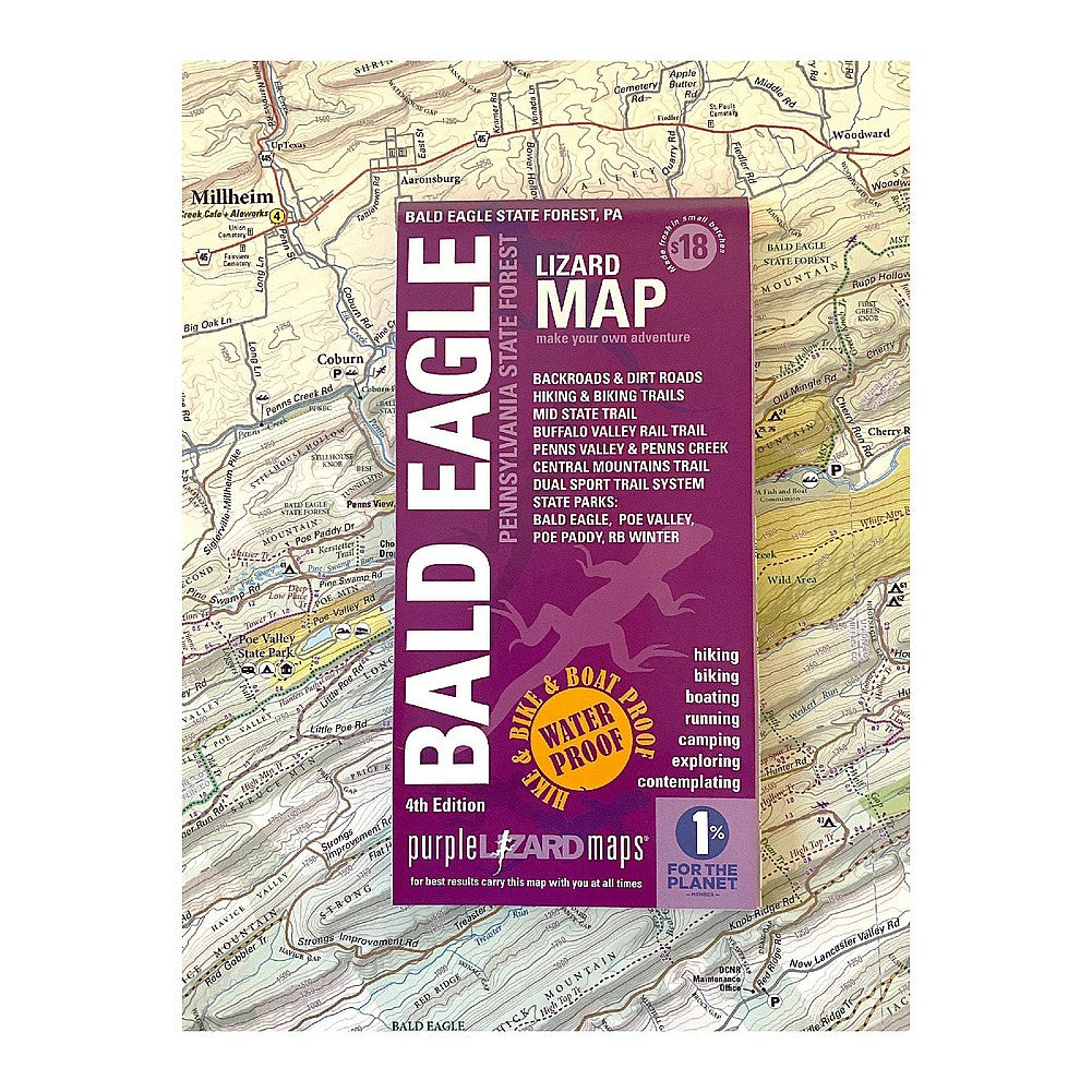 Bald Eagle Map 4th Edition