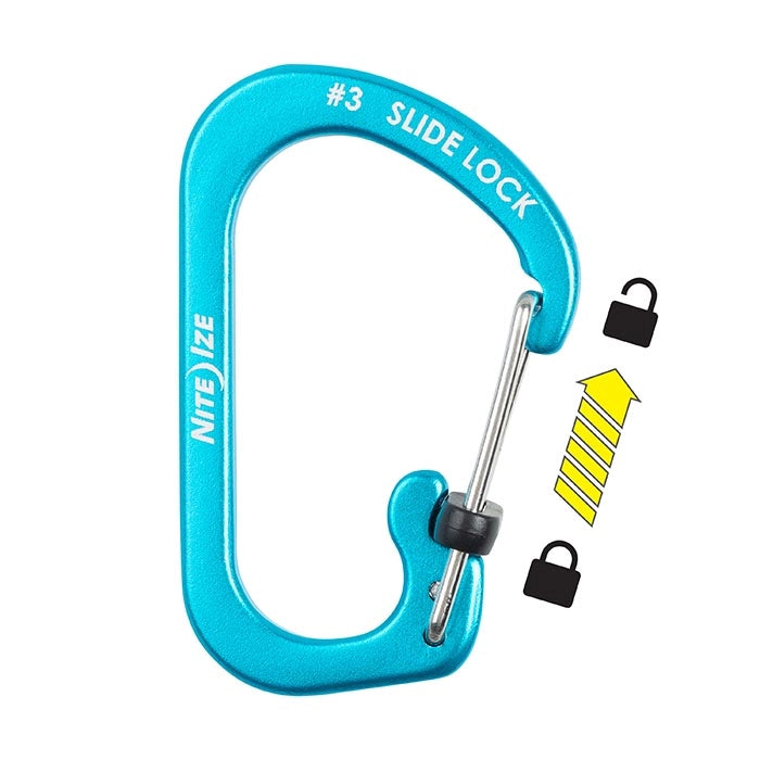 SlideLock Aluminum Carabiner #4