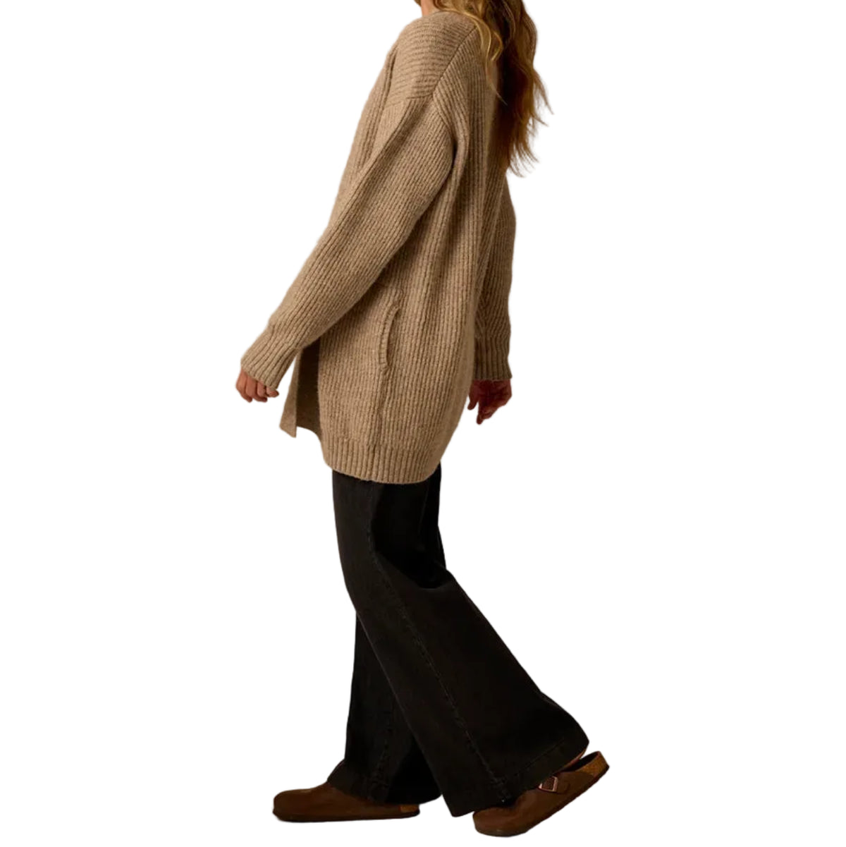 Women's Priya Rib Cardigan Sweater