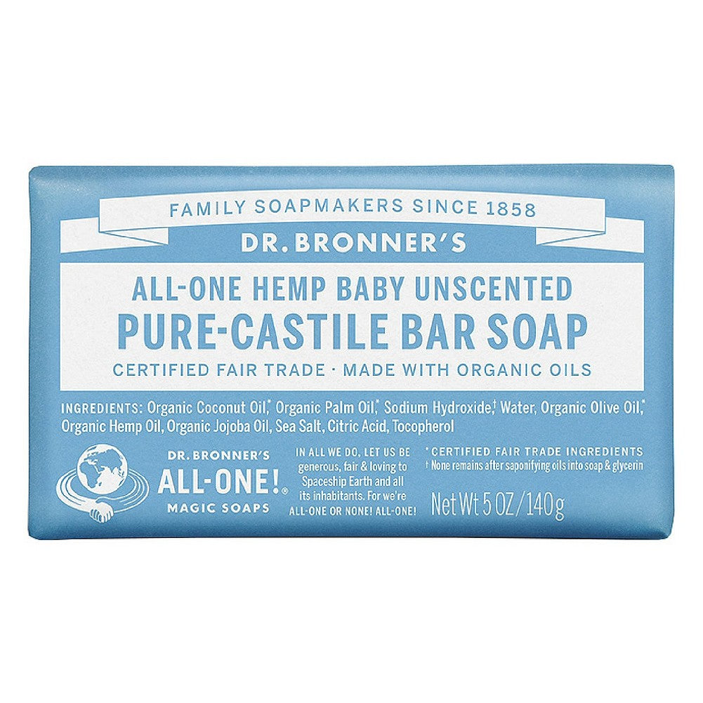 Dr. Bronner's Bar Soap BABY MILD