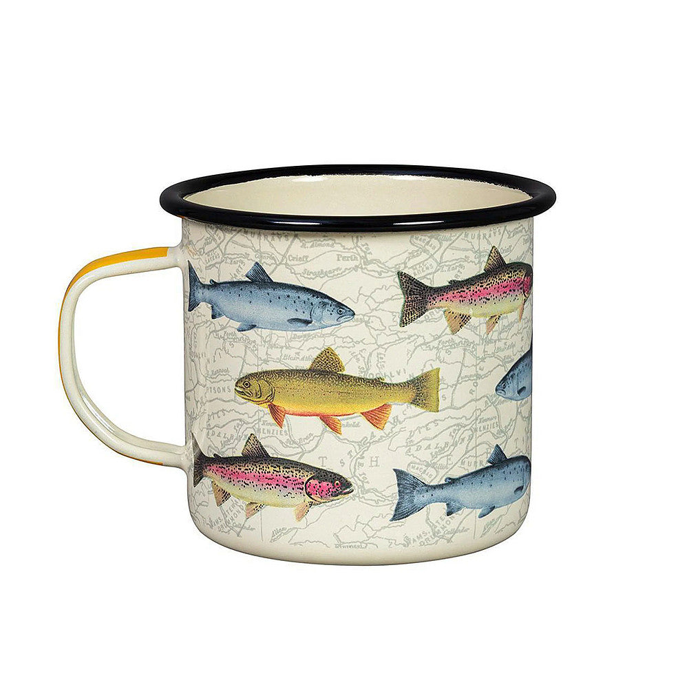 Fish Enamel Mug