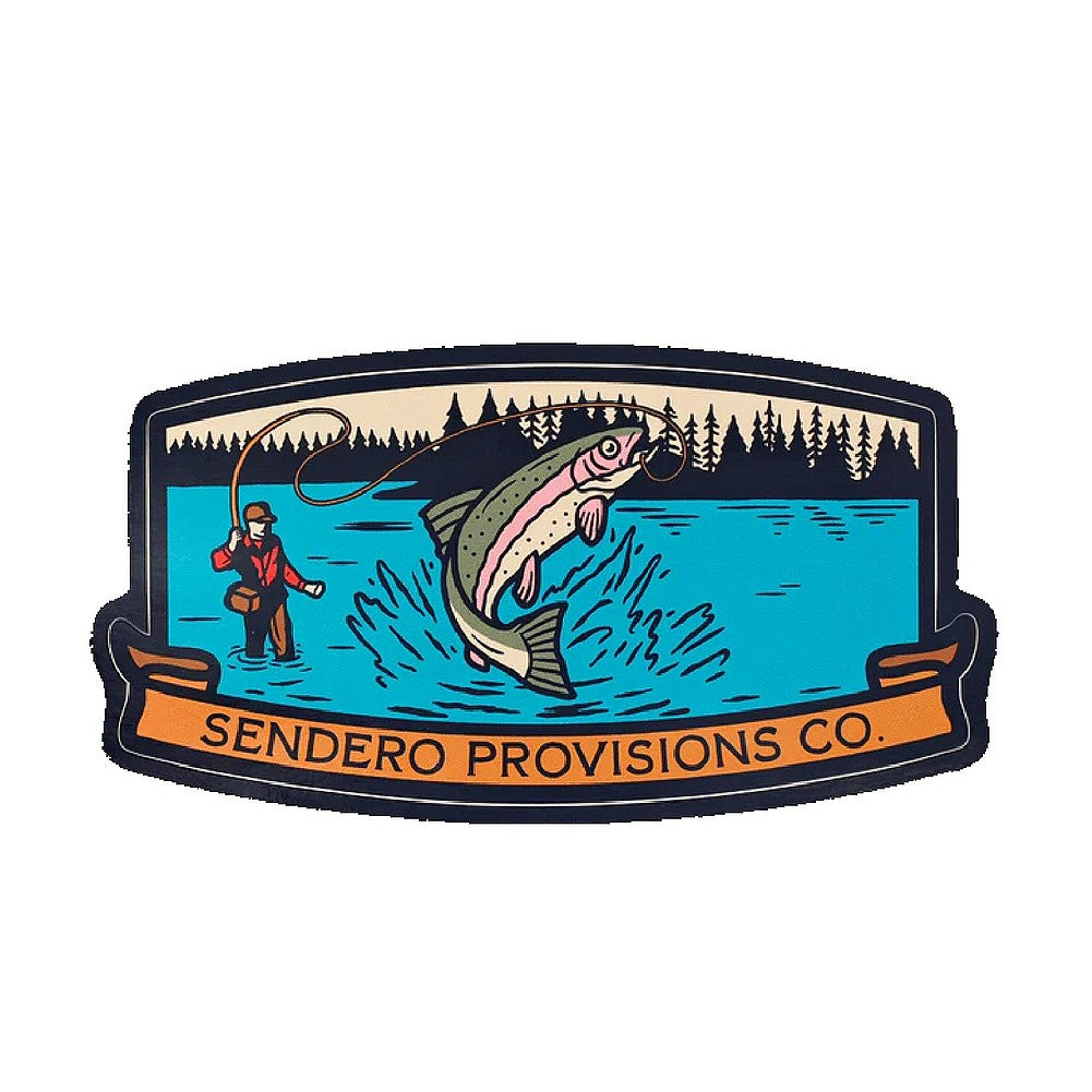 Fly Fisher Sticker