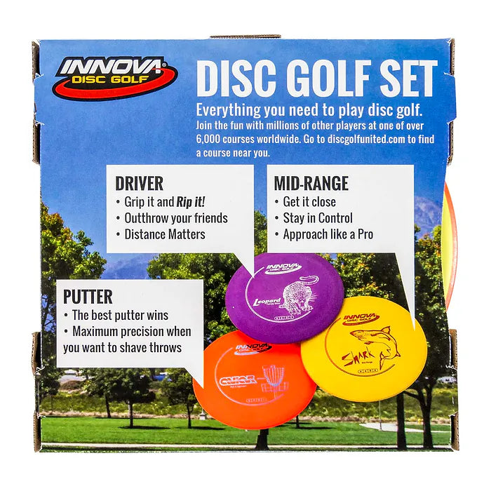 DX Disc Golf 3pk