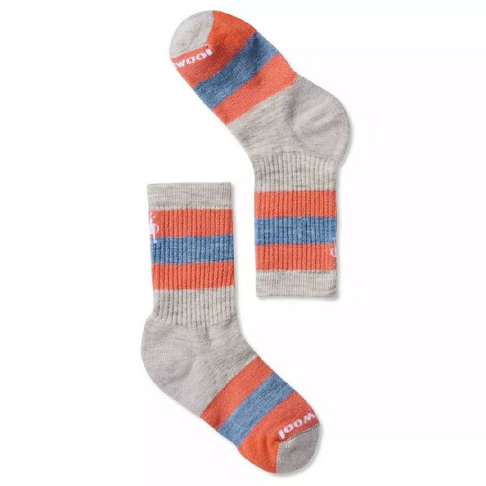 Kids' Striped Hike Medium Crew Socks