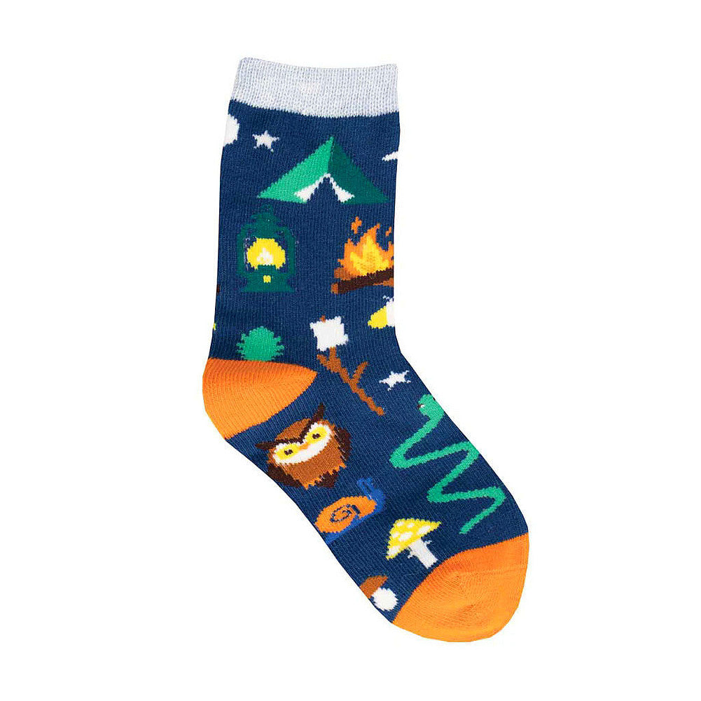 Kids' Summer Camp Friends Socks