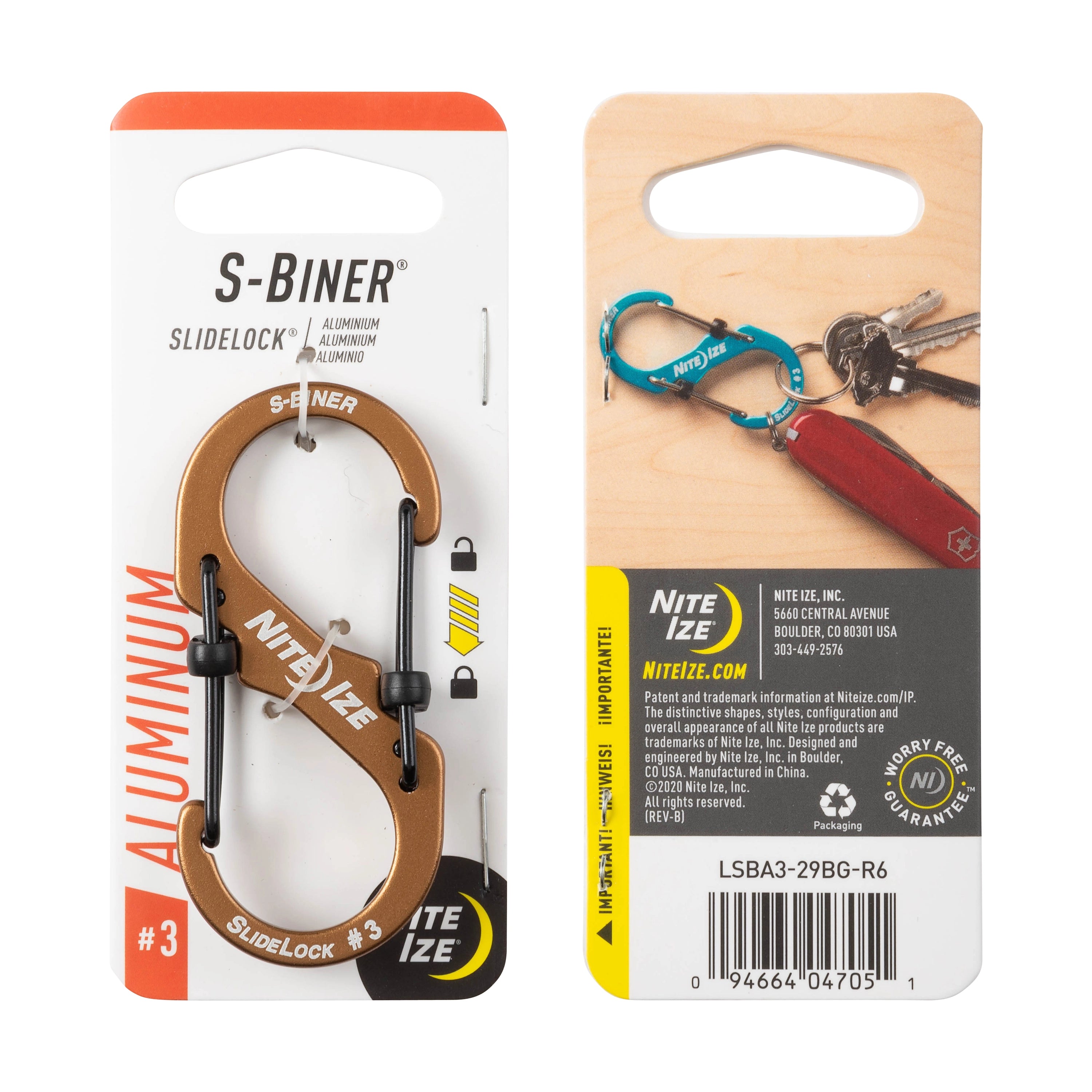 S-Biner SlideLock Aluminum #3