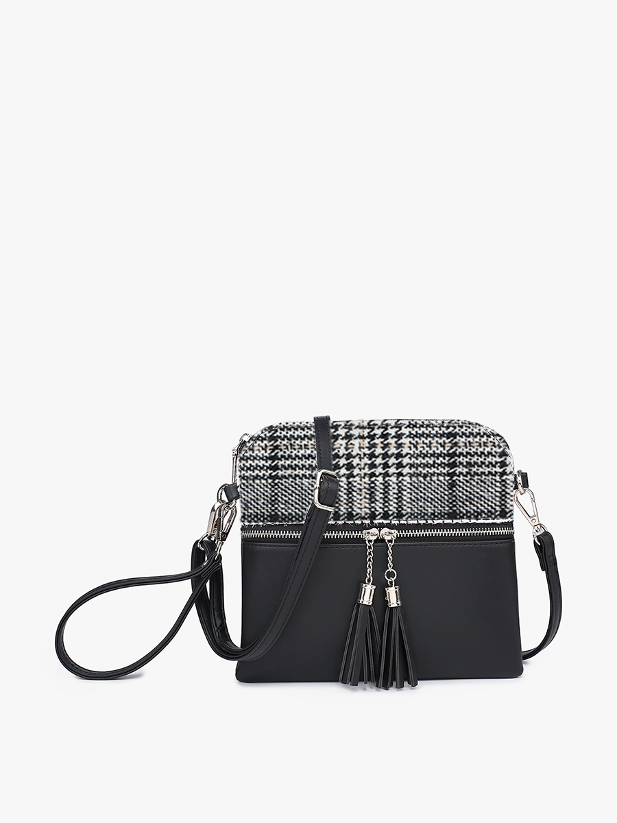 Tara Plaid Crossbody