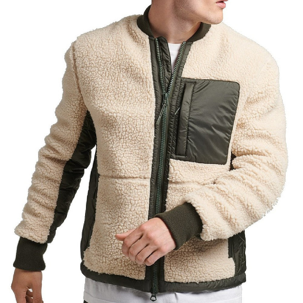 Vintage Sherpa Zip Through Jacket